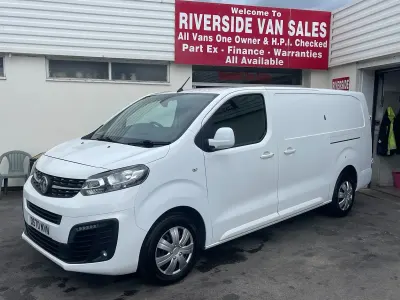 Used Vauxhall Vivaro Sportive 100 HP (73 kW) 2020 White MPV