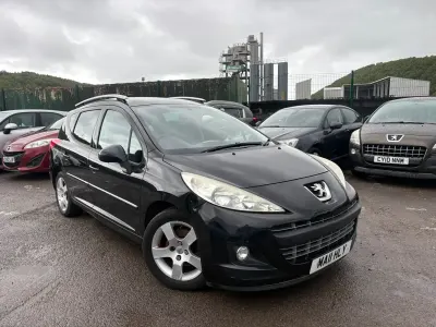 Begagnad Peugeot 207 Allure 92 HK (67 kW) 2011 Svart Kombi