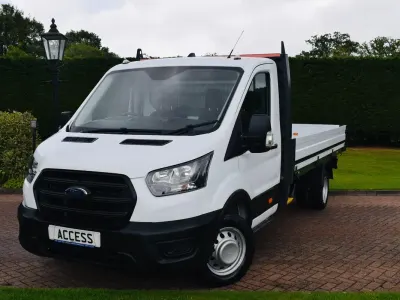 Used Ford Transit Premium 130 HP (95 kW) 2023 White Cabriolet