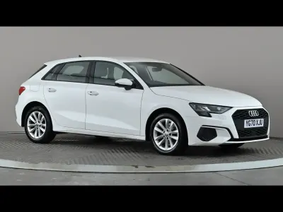 Used Audi A3 Premium 150 HP (110 kW) 2020 White Sedan