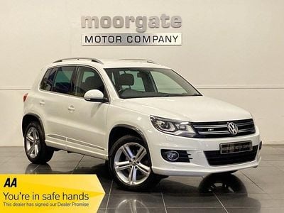 White Used 2016 VW Tiguan R-line Edition SUV | £10,290 (Super price)