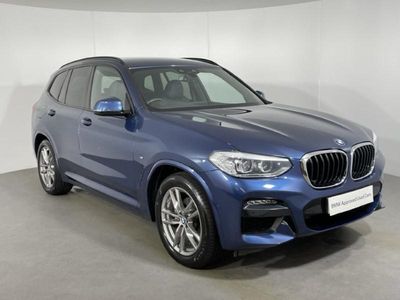 Blue Used 2019 BMW X3 M Sport SUV | £23,950 (Fair price)