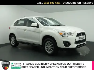 Used Mitsubishi ASX 115 HP (84 kW) 2015 White SUV