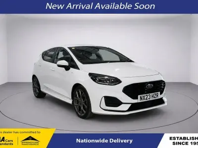 Used Ford Fiesta ST-Line 100 HP (73 kW) 2023 White Hatchback