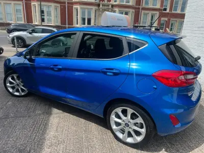 Used Ford Fiesta Titanium X 2020 Desert island blue Hatchback