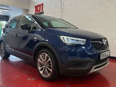 Używany Vauxhall Crossland X 83 KM (61 kW) 2020 Niebieski SUV