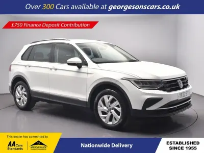 Used VW Tiguan S 150 HP (110 kW) 2022 White SUV