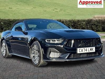 Black Used 2024 Ford Mustang GT Convertible Cabriolet | £54,000