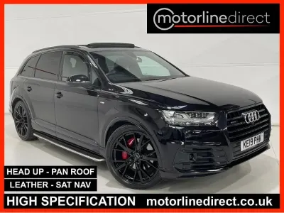 Begagnad Audi Q7 Advanced 286 HK (210 kW) 2019 Svart SUV