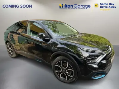 Używany Citroën e-C4 Shine 2021 Czarny SUV