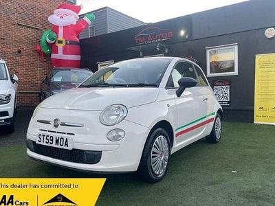 White Used 2010 Fiat 500 Pop Hatchback | £3,495 (Fair price)
