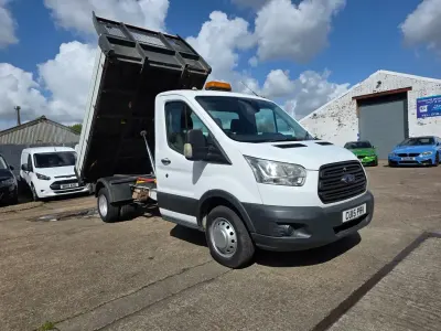 Usado Ford Transit 125 CV (91 kW) 2015 Blanco Descapotable