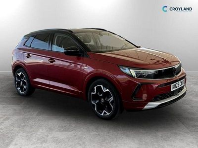Used Vauxhall Grandland X Ultimate 130 HP (95 kW) 2023 Red SUV