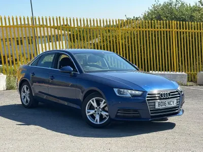 Used Audi A4 Sport 150 HP (110 kW) 2016 Blue Sedan