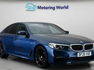 Used BMW 520 M Sport 184 HP (135 kW) 2020 Blue Sedan
