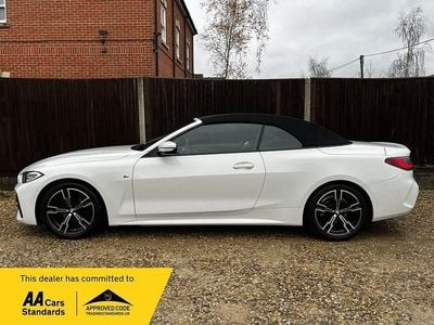 Used BMW 420 M Sport 2021 White Cabriolet