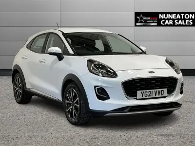 Used Ford Puma Titanium 125 HP (91 kW) 2021 White SUV
