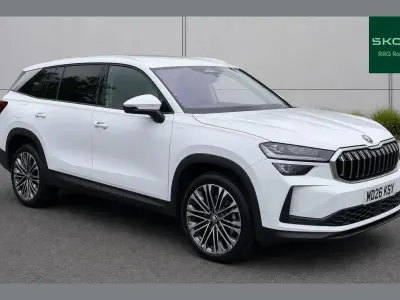 New Skoda Kodiaq 200 HP (147 kW) 2026 White SUV