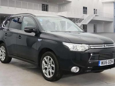 Used Mitsubishi Outlander P-HEV 2015 Black Estate