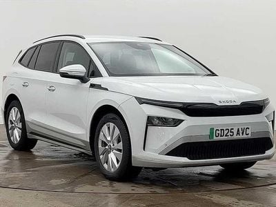 Used Skoda Enyaq iV SE L 150 kW (204 HP) 2025 Moon white metallic SUV