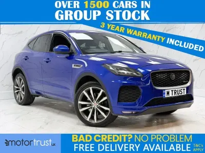 Used Jaguar E-Pace R-Dynamic 240 HP (176 kW) 2019 Blue SUV