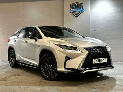 Used Lexus RX450h Sport Line 2016 Silver SUV