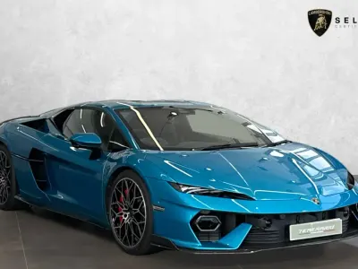 New Lamborghini Temerario 920 HP (676 kW) 2026 Blue Coupe