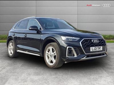 Used Audi Q5 S-Line 295 HP (216 kW) 2021 Black SUV