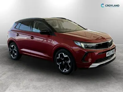 Used Vauxhall Grandland X Ultimate 130 HP (95 kW) 2023 Red SUV