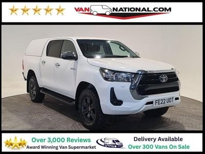 White Used 2022 Toyota HiLux Pickup | £23,490 (Good price)