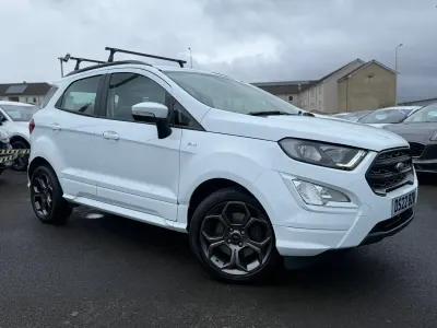 Begagnad Ford Ecosport ST-Line 140 HK (102 kW) 2022 Vit SUV