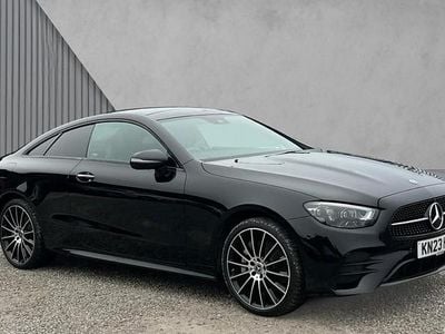 Used Mercedes E400 AMG line 330 HP (242 kW) 2023 Black Coupe