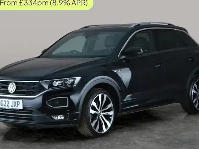 Usado VW T-Roc R-line 150 HP (110 kW) 2021 Preto SUV
