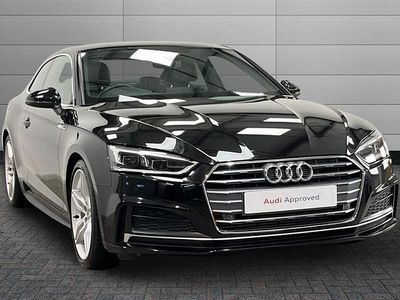Used Audi A5 S-Line 190 HP (139 kW) 2020 Black Coupe