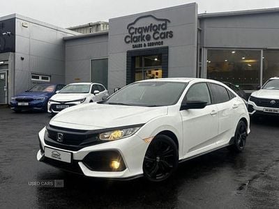 Used Honda Civic Sport 126 HP (92 kW) 2019 White Hatchback