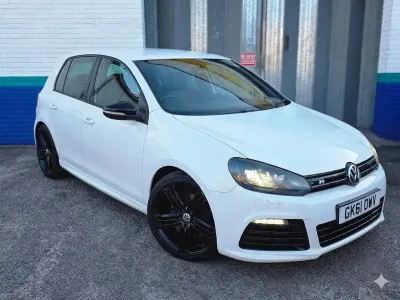 Used VW Golf VI R 270 HP (198 kW) 2011 White Hatchback