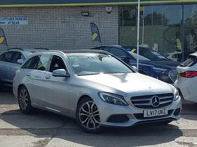 Used Mercedes C220 Premium Plus 170 HP (125 kW) 2017 Silver Estate