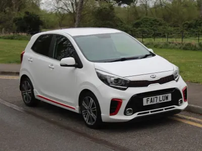 Used Kia Picanto GT-Line 66 HP (48 kW) 2017 White Hatchback