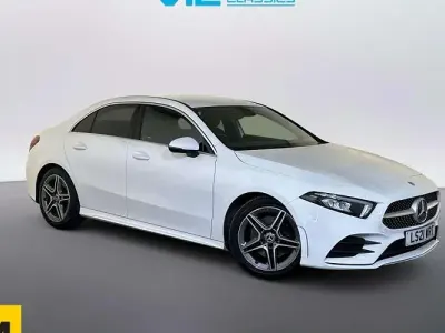 Used Mercedes A220 AMG line 190 HP (139 kW) 2020 White Sedan