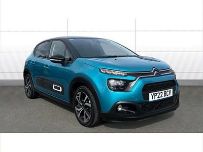 Used Citroën C3 PureTech 110 HP (80 kW) 2022 Blue Hatchback