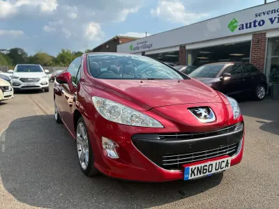 Used Peugeot 308 CC GTi 156 HP (114 kW) 2010 Red Cabriolet