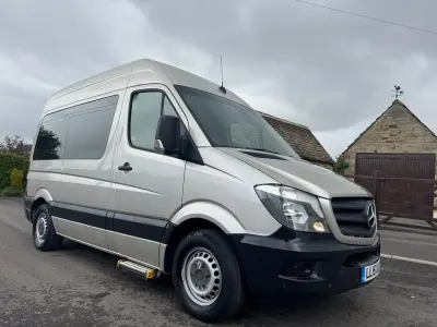 Używany Mercedes Sprinter 2015 Srebrny