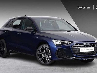 Blue New 2025 Audi A3 e-tron S-Line Hatchback | £34,000 (Expensive)