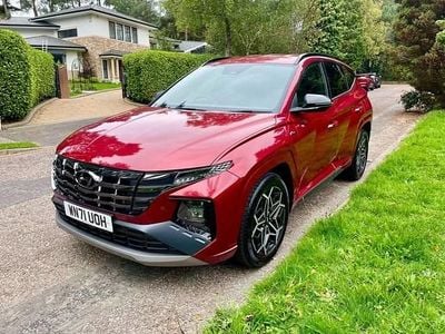 Used Hyundai Tucson N Line 150 HP (110 kW) 2021 Red SUV