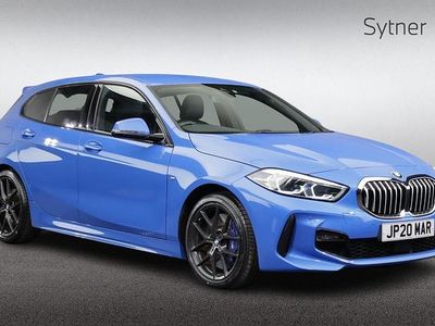Used BMW 118 M Sport 138 HP (101 kW) 2020 Blue Hatchback