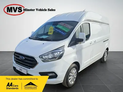 Used Ford Transit Custom Limited 130 HP (95 kW) 2020 White Van