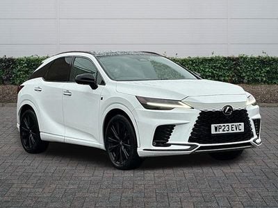 White Used 2023 Lexus RX500h Sport Line SUV | £53,690 (Fair price)