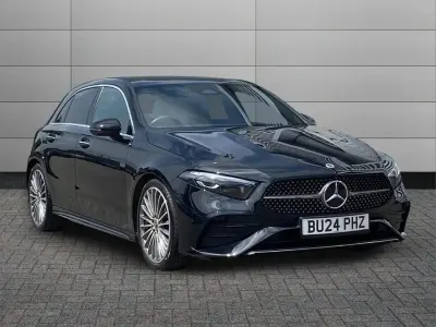 Used Mercedes A200 AMG Line Premium Plus 175 HP (128 kW) 2024 Black Hatchback