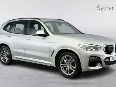 Used BMW X3 M Sport 190 HP (139 kW) 2019 Silver SUV