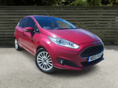 Used Ford Fiesta Titanium 2013 Red Hatchback